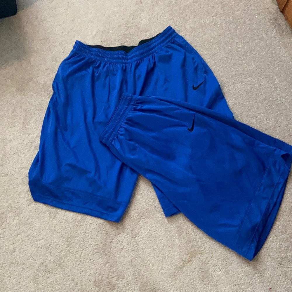 2 for 1! Duke blue Nike shorts size 3XT
